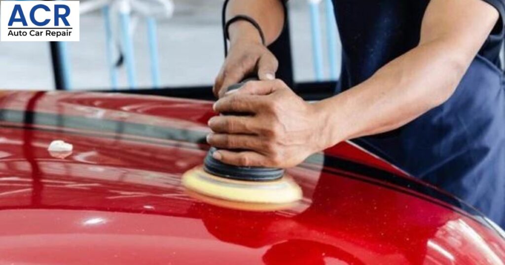 Rubbing and Polishing at Auto Car Repair