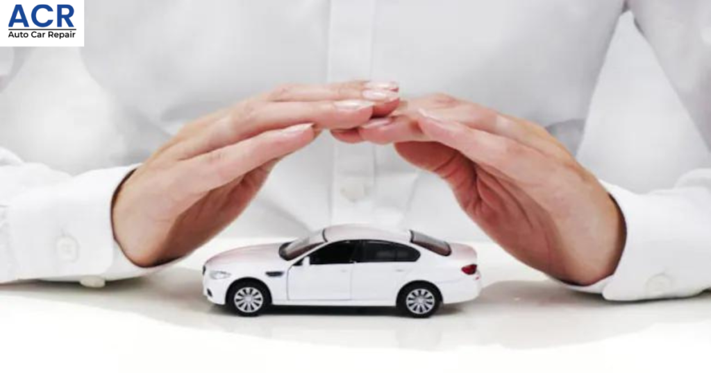 Car Insurance Claim at auto car repair