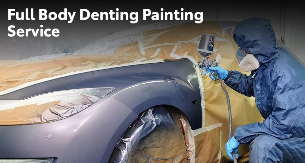 How Does Full Body Denting Painting Improve Your Car’s Appearance?