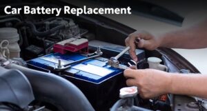 car battery replacement - auto car repair