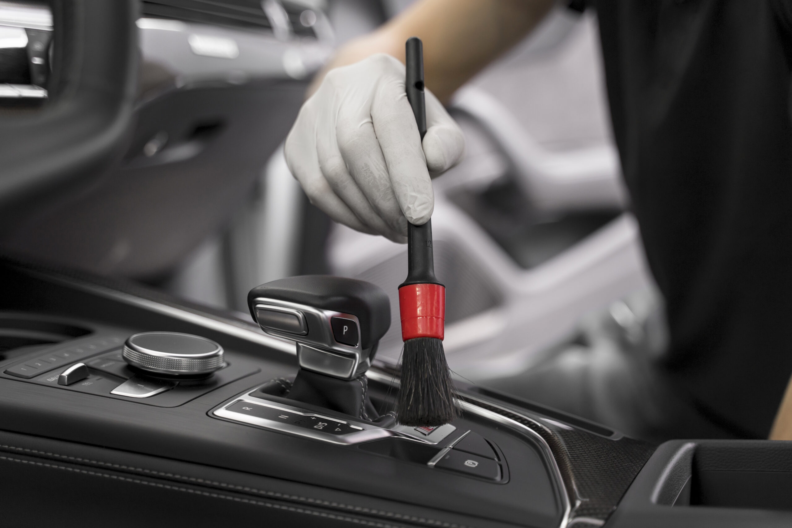 Interior car detailing