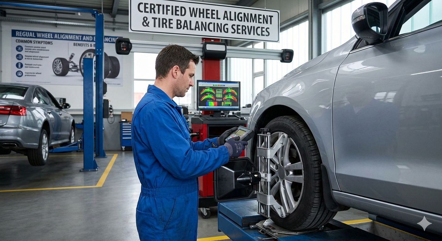 Car Wheel Alignment and Balancing
