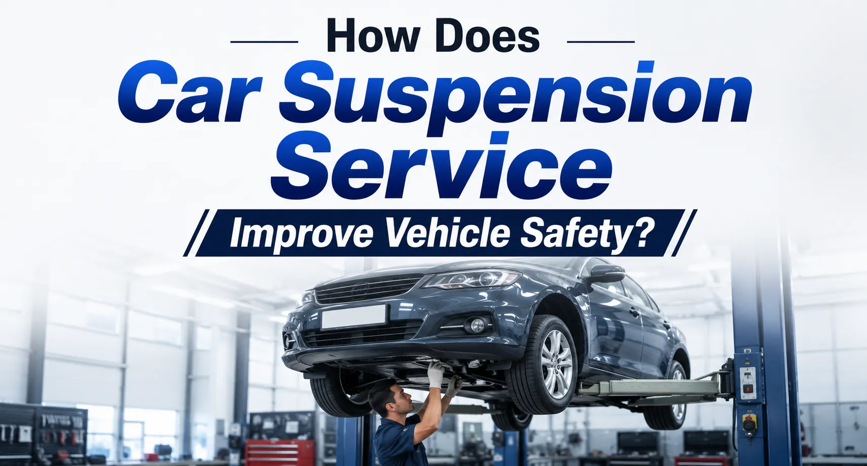 car suspension service vehicle safety