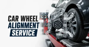 car wheel alignment service