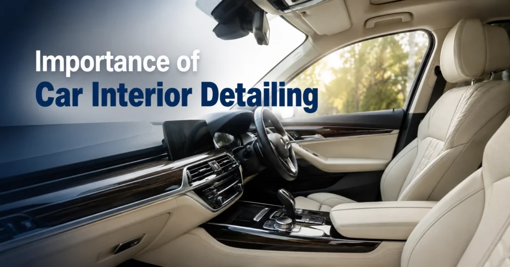 Car Interior Detailing service