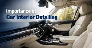 Car Interior Detailing service