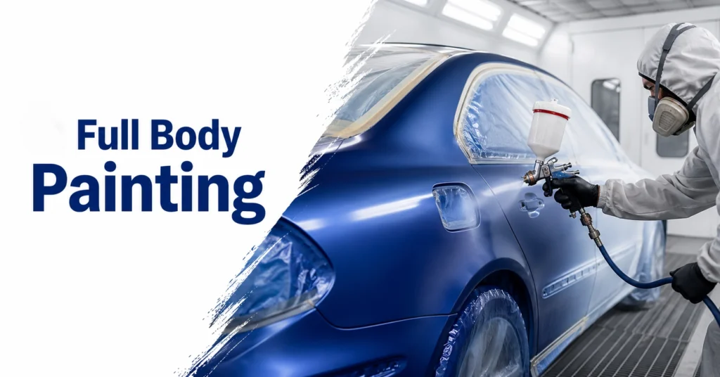 Why Should Delhi Car Owners Invest in Full Body Painting Instead of Spot Repairs? 