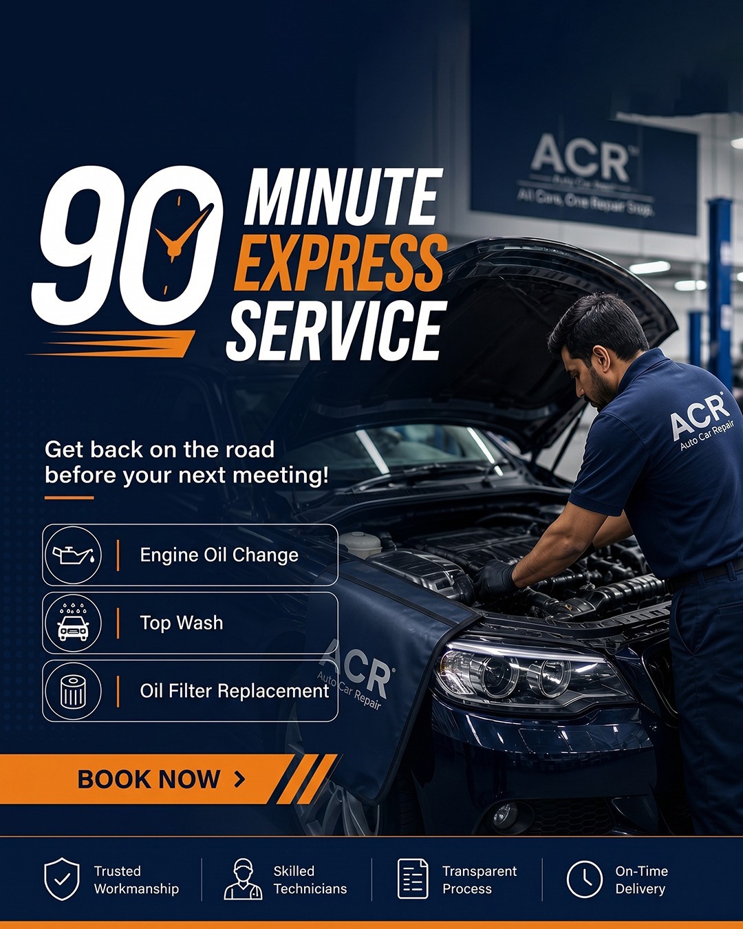 90 Minute Express Service