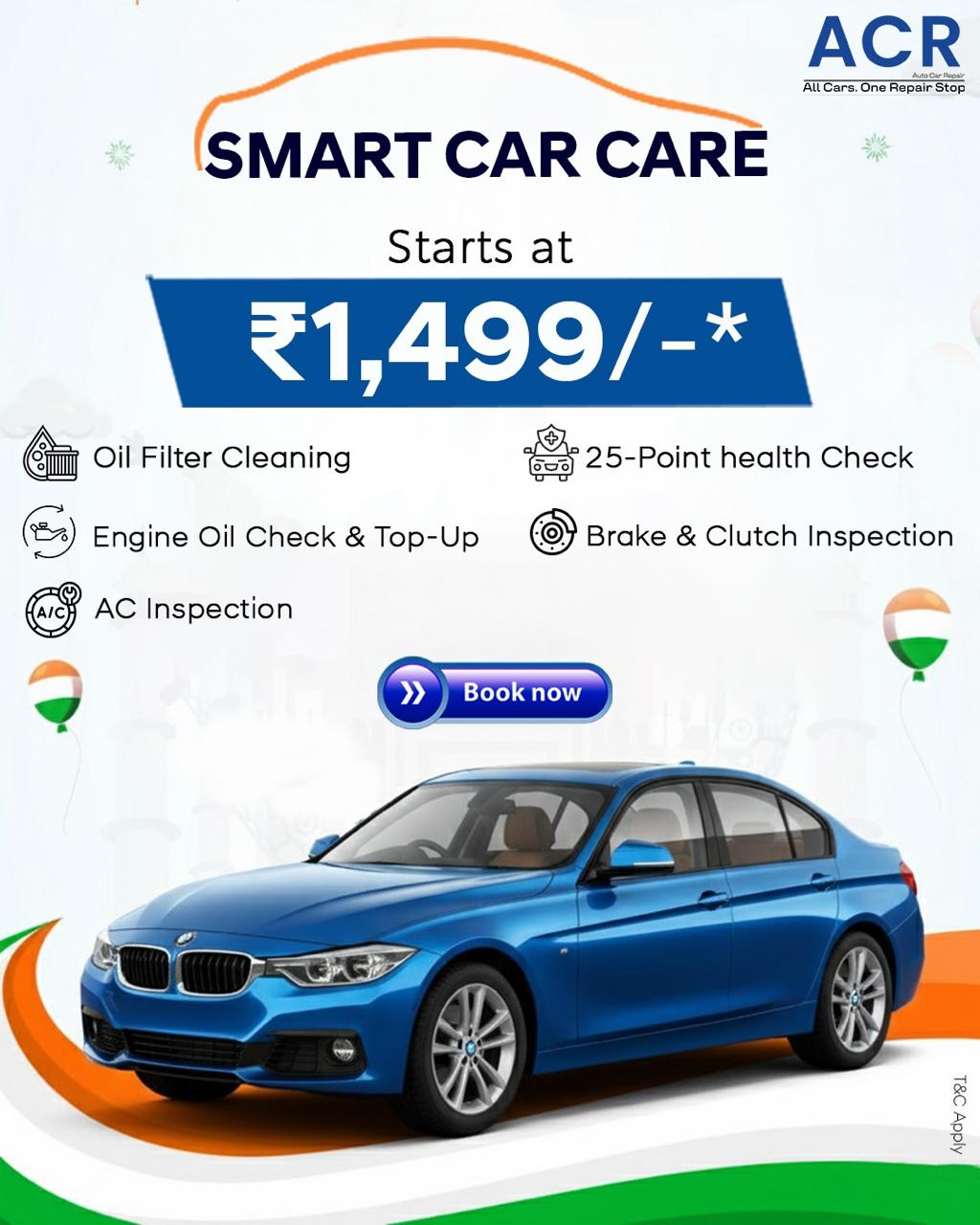 Smart Car Care - Starts at Rs.1499